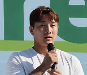 [포토]'소감 밝히는 유도 선수 이준환'