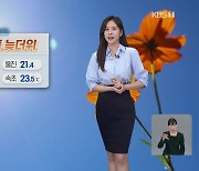 [7시 날씨] 내일 대체로 맑고 서쪽 더 더워요!