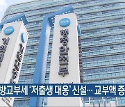 지방교부세 ‘저출생 대응’ 신설…교부액 증가 예상