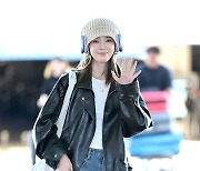 모델 아이린 출국, '가을에는 이렇게' [사진]