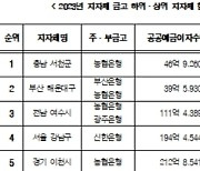 금고 이자율 가장 낮은 지자체는…울릉군·안동시 0.1%도 채 안돼