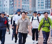 광주 도시철도 2호선 1단계 17km 답사하는 강기정 시장