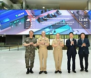 U.S. Navy officials, HD Hyundai discuss advanced shipyards during research center visit