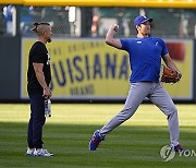 Dodgers Rockies Baseball