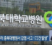 “2019년부터 충북대병원서 감염 사고 172건 발생”