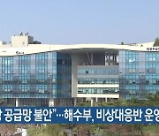 “해상 공급망 불안”…해수부, 비상대응반 운영