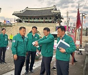 박명균 경남도 행정부지사, ‘진주남강유등축제’ 준비현장 점검