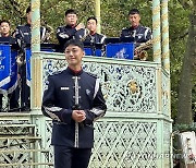 공군 군악대 브뤼셀 공연 사회 보는 배우 이도현