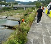 4ｍ 옹벽으로 추락한 할머니, 비번 소방관 부부가 구해