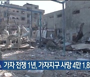 가자 전쟁 1년, 가자지구 사망 4만 1,825명