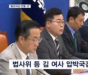 민주 '김 여사 의혹' 총공세…"끝장국감 만들 것"