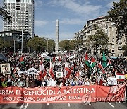 SPAIN PROTEST ISRAEL PALESTINIANS CONFLICT