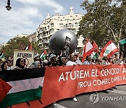 SPAIN PROTEST ISRAEL PALESTINIANS CONFLICT