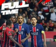 [ligue1.review] 이강인 후반 투입→'어시 적립' 아쉽다! PSG, 니스와 1-1 무승부...2위 하락