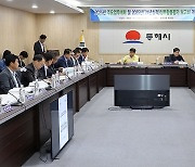 신규·핵심 사업 찾아라…동해시, 주요 업무계획 보고회