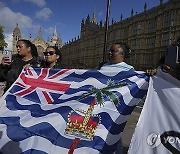 Britain Protest Chagos