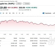 최신 아이폰 혁신적 기능 부족+AI도 별로, 애플 2.25% 급락