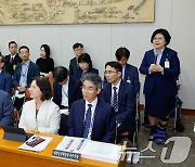 [국감]답변하는 문시연 숙대 총장