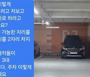 "주차 똑바로 하라더니…" 카니발 운전자 속내에 '분통' [아차車]