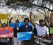 SOUTH AFRICA PROTEST FOSSIL FUEL