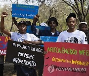 SOUTH AFRICA PROTEST FOSSIL FUEL