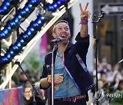 2024 Coldplay Perform on NBC's Today Show