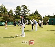 [포토]동부건설 한국토지신탁 챔피언십 연습라운드 분위기