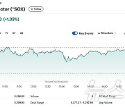 엔비디아 4.05% 급등, 반도체지수도 1.33%↑(종합)