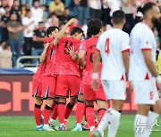 '이재성 선제골' 홍명보호, 요르단 원정서 1-0으로 전반 종료