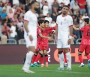 [대한민국-요르단] '황희찬 부상 아웃→이재성 골로 극복' 홍명보호, 요르단 원정 1-0 전반 종료