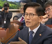 "왜 나가야 하나" 퇴장 불응 김문수 장관‥야당 "증인 철회" 여당 "의회 폭거"