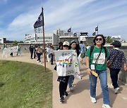 “플라스틱에 갇힌 지구를 구하자” 소비자기후행동, 시민 대행진 [지구, 뭐래?]