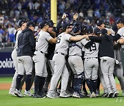 MLB 양키스, 캔자스시티 누르고 2년 만에 ALCS 진출(종합)