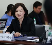 [국감] 질의에 답하는 박상미 주유네스코 대사