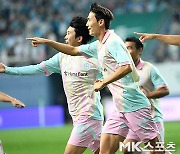 임영웅 ‘골 터졌다!’ [MK포토]