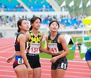 [전국체전] 이은빈, 육상 여자 고등부 100ｍ 대회신기록 세우며 우승