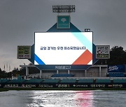 빗물에 젖은 라팍, 그렇다고 삼성이 아쉬운 건 아냐