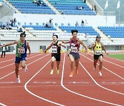 육상 고승환, 전국체전 200m 대회 신기록으로 우승…20초51