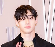 [T포토] 스트레이키즈 방찬 '리더의 잘생김'