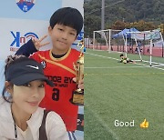 이지현 속썩인 'ADHD' 아들, "엄마 눈에서 꿀이 뚝뚝" 축구 재능 폭발!