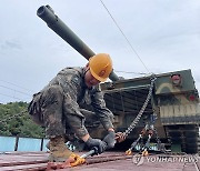 육군 8기동사단 궤도장비 철도 수송