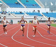 신현진, 전국체전 육상 여자 일반부 200ｍ 우승