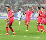 '배준호 2경기 연속 도움' 홍명보호, 3연승-조 1위 굳히기 도전...'난적' 이라크에 1-0 리드(전반 종료)