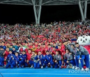 [포토] 팬들과 승리의 기쁨 함께하는 대한민국