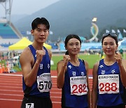 전국체전 육상 1600m 혼성 계주서 한국 신기록‥고승환, 대회 3관왕