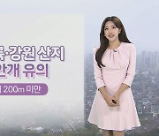 [날씨] 내일 강원 영동·경북 동해안 비…내륙 짙은 안개