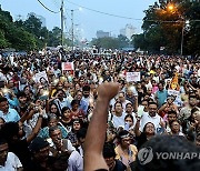 INDIA CRIME DOCTORS PROTEST