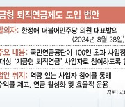 은행·보험 "국민연금, 퇴직연금 시장 진입 안돼"