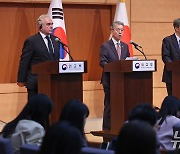 한미일 "北 안보리 결의 위반, 단호히 대응"…공동성명 채택(종합2보)