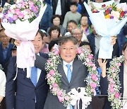 [재보선]민주 장세일 영광군수 당선 확실…개표율 90.6%